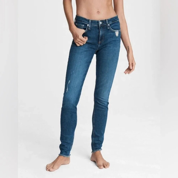 Rag & Bone Cate Skinny Jeans in La Paz - Picture 2 of 9